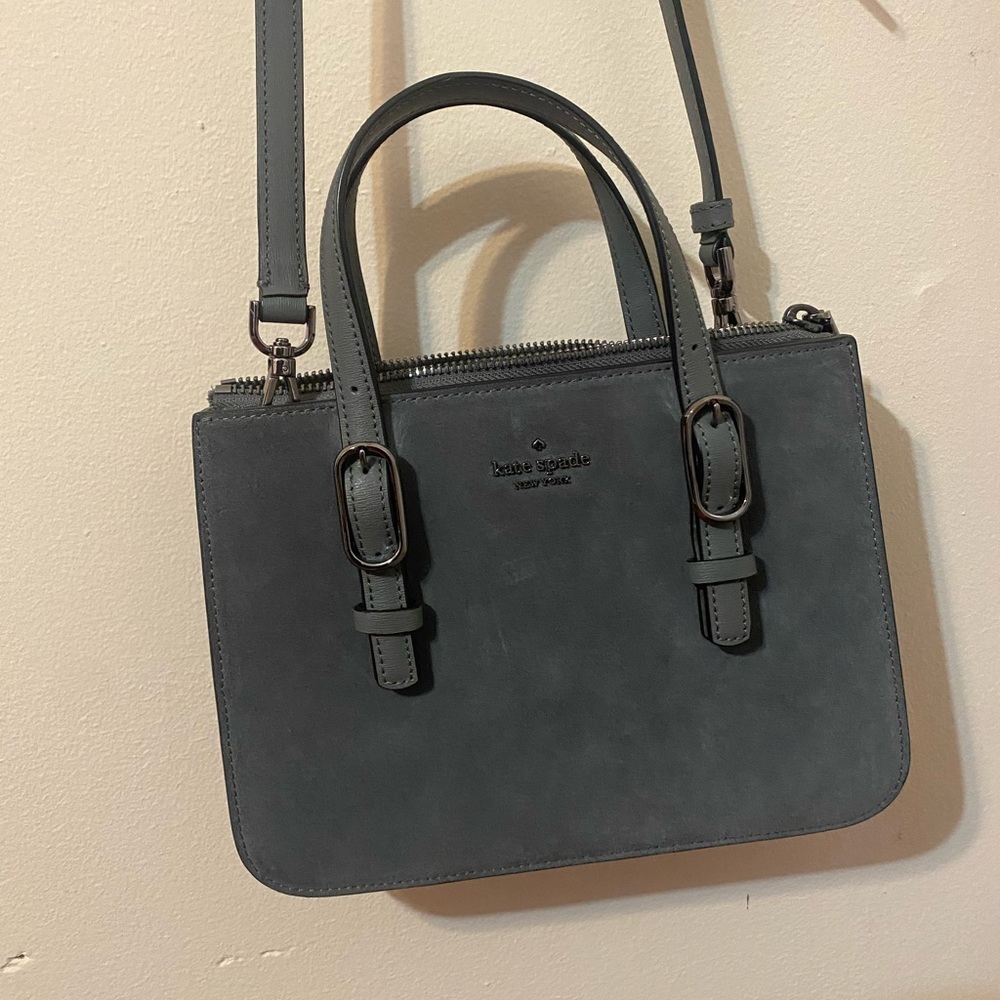 Grey Kate Spade bag